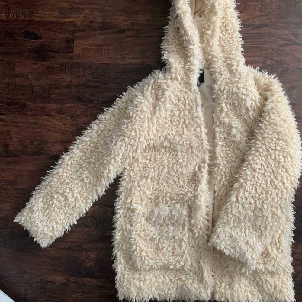 Sherpa coat.